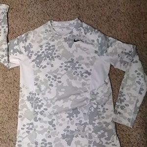 Fitted Nike Pro Dri-Fit long sleeve shirt